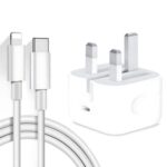 iPhone 13 Pro Max 25W USB-C Power Adapter & USB-C to Lightning Cable