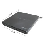 LG GP65NB60 Ultra Slim Portable DVD Writer - Image 4