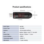 SanDisk Cruzer Glide™  3.0 USB Flash Drive SDCZ600 - 64GB - Image 5