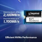 Kingston NV1 NVMe PCle SSD - 500GB - Image 4