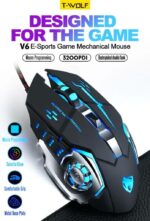 T-Wolf V6 LED Gaming Mouse