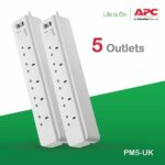 APC PM5-UK Surge Protector 5outlets 230V UK