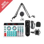 H9 Sound Card + BM800 Mic Set Condenser Microphone