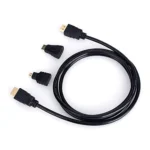 HDMI 3 IN 1 CABLE HDMI, MICRO HDMI & MINI HDMI