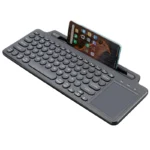 2.4G Wireless Bluetooth Keyboard with Number Touchpad Mouse Card Slot Numeric Keypad