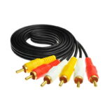 1.5M 3RCA to 3RCA- AV CABLE Copper OD3.5