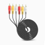 1.5M 3RCA to 3RCA- AV CABLE Copper OD3.5 - Image 2