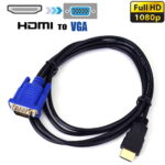 HDMI to VGA CABLE +IC 1.8m