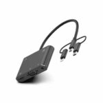 3 in 1 Mobile HD screen player (Type-C / Lightning / Micro USB to HDMI / VGA / AV Adapter)