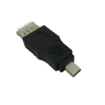 USB A Female to Mini Male Adapter