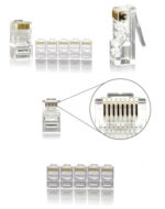 TPLINK RJ45 cat5E Crystal head 100pcs - Image 2