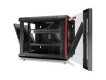 9U Wall Mount Rack Cabinet (450 x 550 x 400) - Image 3