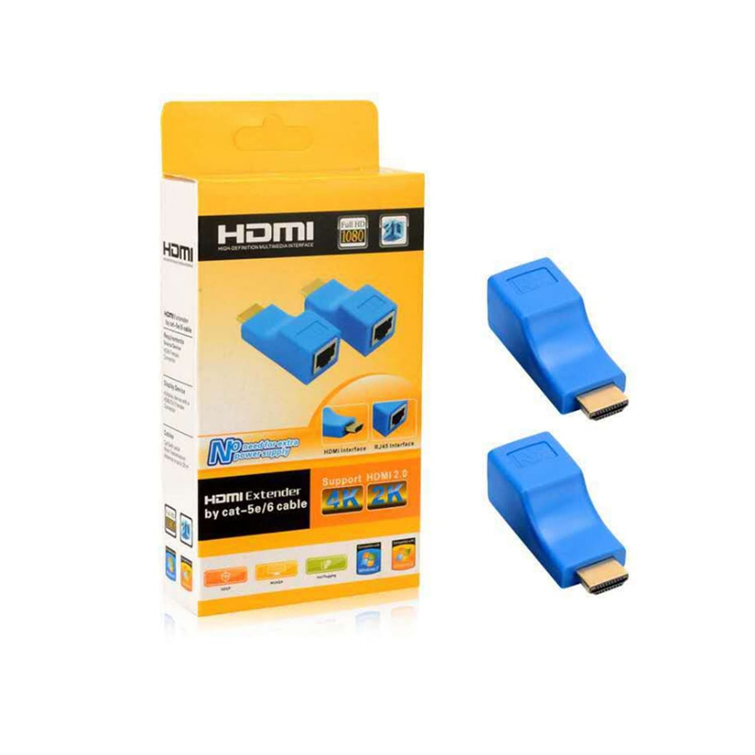 HDMI-EXTENDER-30M-1.jpg HDMI Extender 30m +IC Plastic case - Image 1