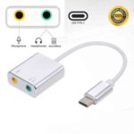 TYPE-C 7.1 sound card +IC Metal shell