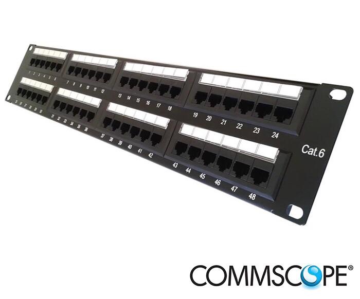 c7cd8d0d-2d3e-4a34-87b6-0b3e88bdedc2.jpeg NETWORK PATCH PANEL 48PORT CAT5E AMP - Image 1
