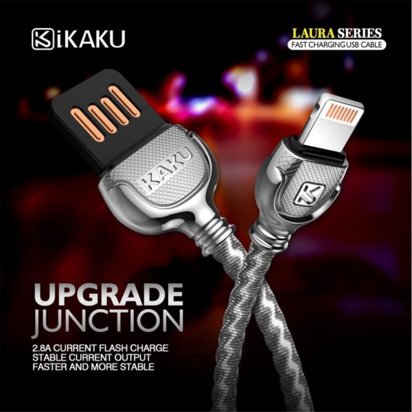 cable.jpg KAKU LIGHTNING DATA CABLE KSC-007 - Image 1