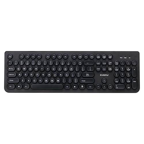 ed15cf9498bdecfd9da49632f579e956.jpg KAKU WIRELESS KEYBOARD KSC-464 KEYA SERIES - Image 1